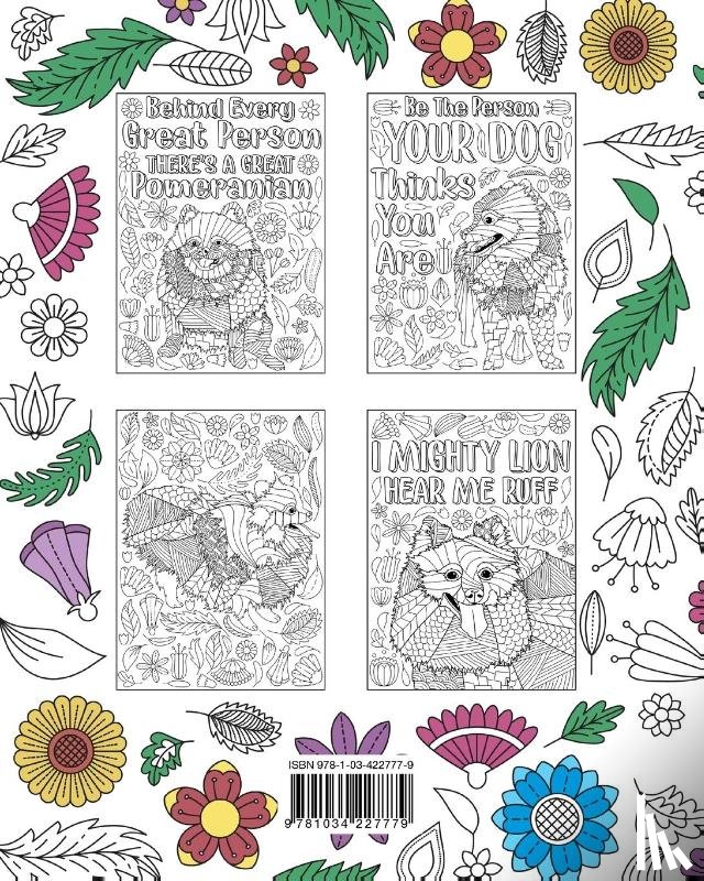 Paperland - Pomeranian Coloring Book