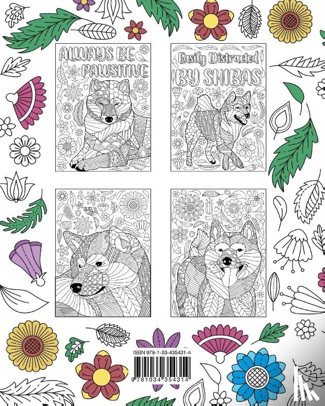 Paperland - Shiba Inu Coloring Book