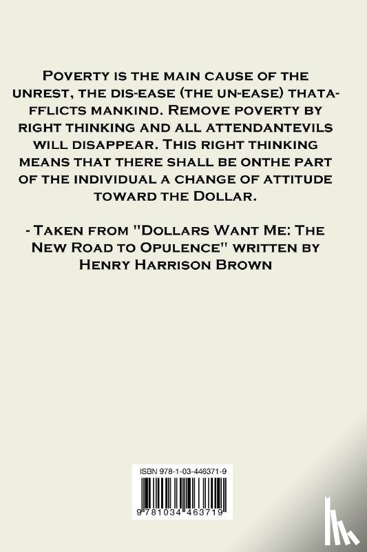 Brown, Henry Harrison - Dollars Want Me