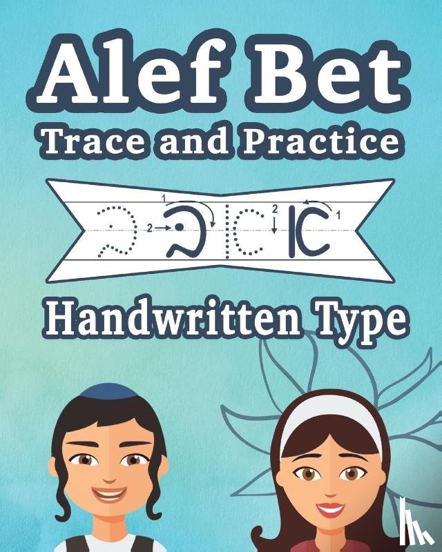 Publishing, Judaica Chai - Alef Bet Trace and Practice Handwritten Type