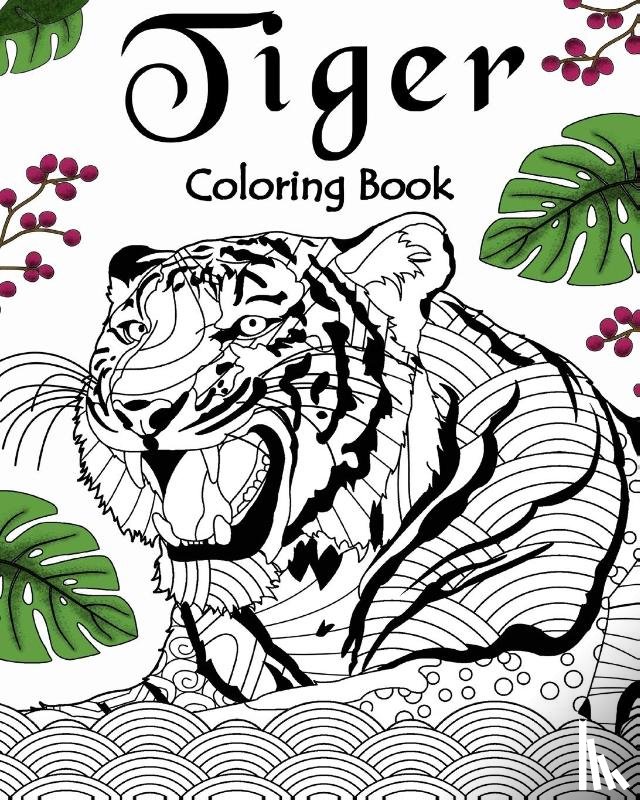 Paperland - Tiger Coloring Book
