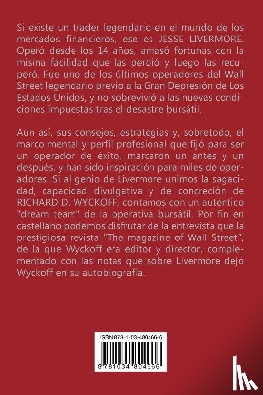 Wyckoff, Richard D - El Metodo de Jesse Livermore para operar en los mercados