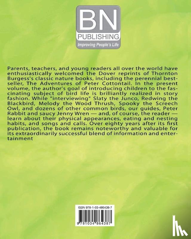 Burgess, Thornton W - The Burgess Bird Book for Children