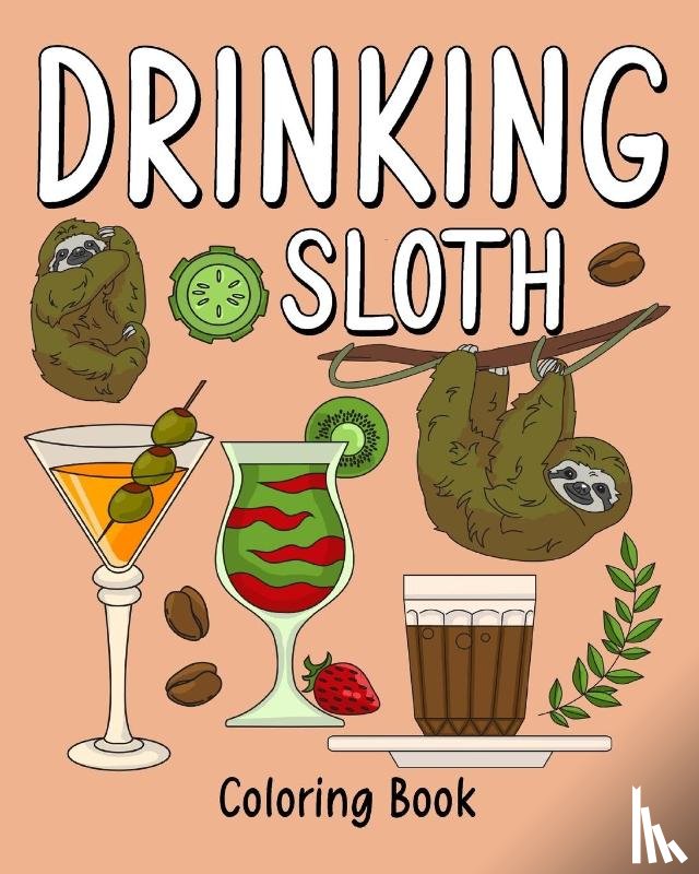 Paperland - Drinking Sloth Coloring Book