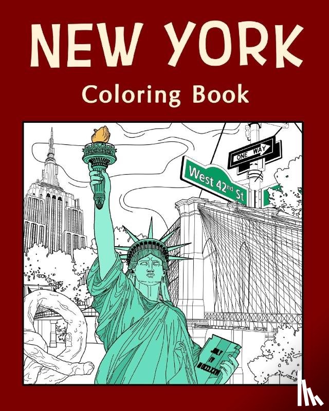 Paperland - New York Coloring Book