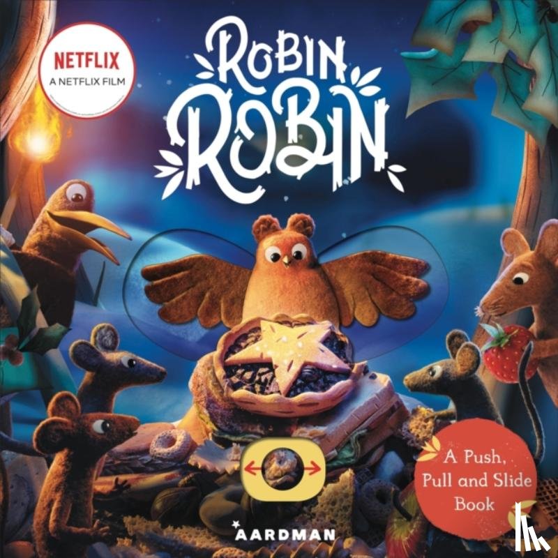 Books, Macmillan Children's - Robin Robin: A Push, Pull and Slide Book