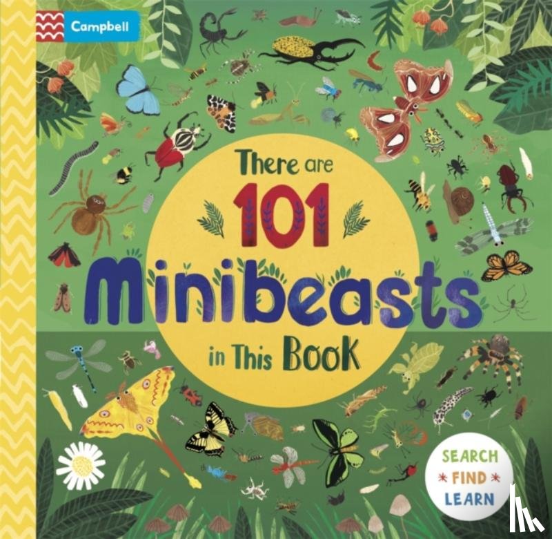 Books, Campbell - There are 101 Minibeasts in This Book