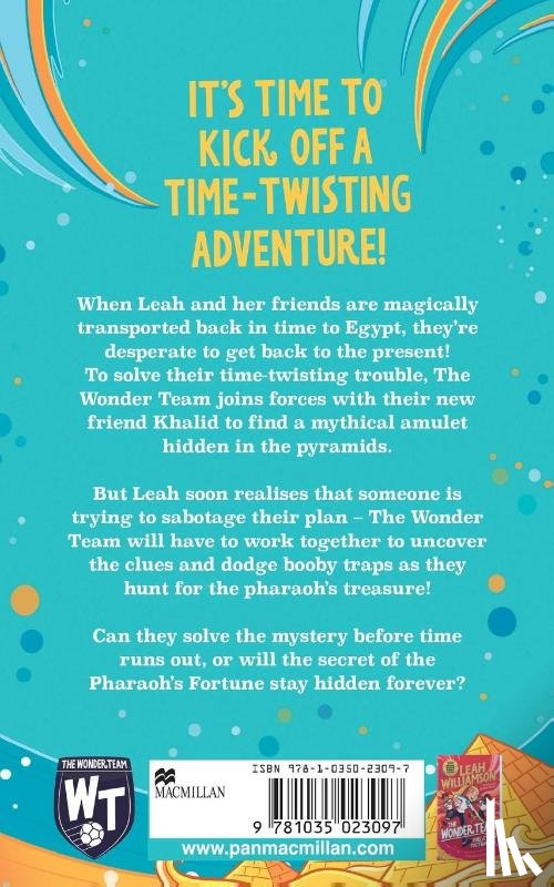 Williamson, Leah, Glover, Jordan - The Wonder Team and the Pharaoh’s Fortune