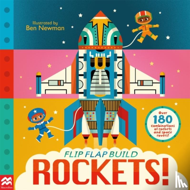 Books, Macmillan Children's - Flip, Flap, Build: Rockets