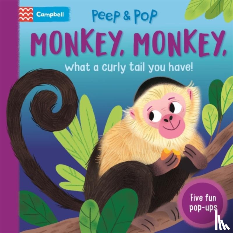 Books, Campbell - Monkey, Monkey, What A Curly Tail You Have!