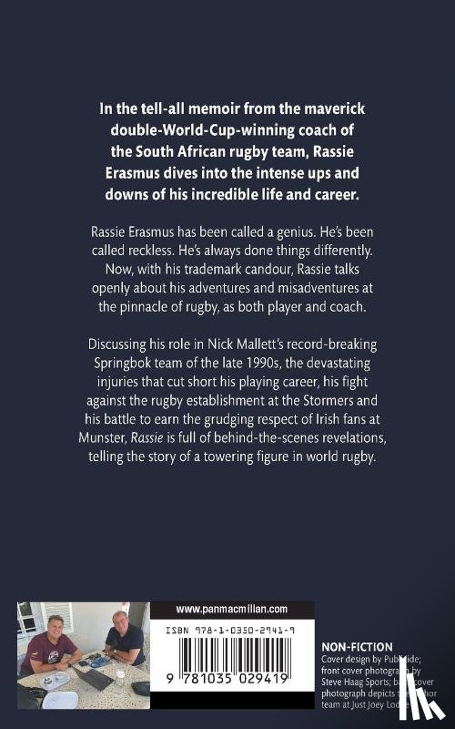 Erasmus, Rassie - Rassie