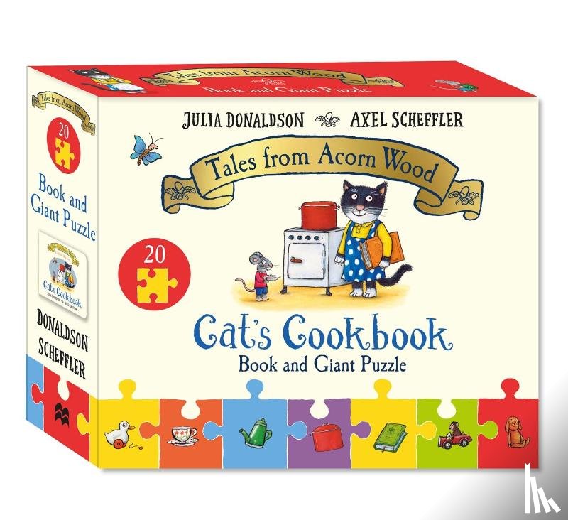 Donaldson, Julia - Cat's Cookbook Book and Giant Puzzle Gift Set