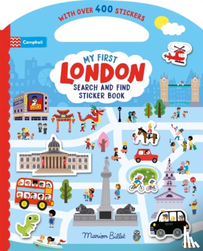 Books, Campbell - My First Search and Find London Sticker Book