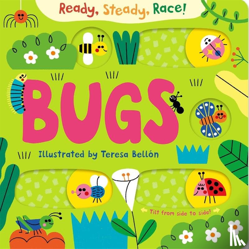 Books, Macmillan Children's - Ready, Steady, Race! Bugs