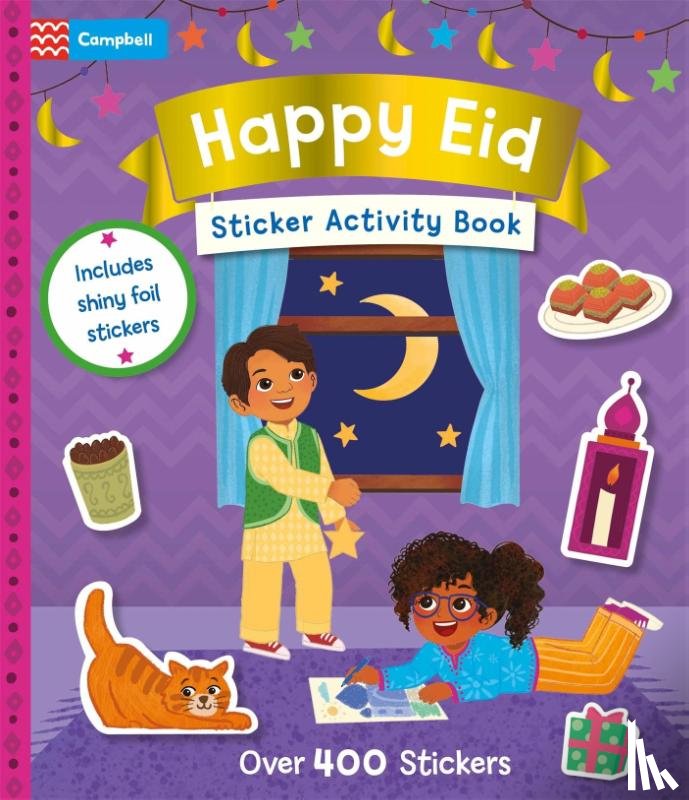 Books, Campbell - Happy Eid Sticker Activity Book