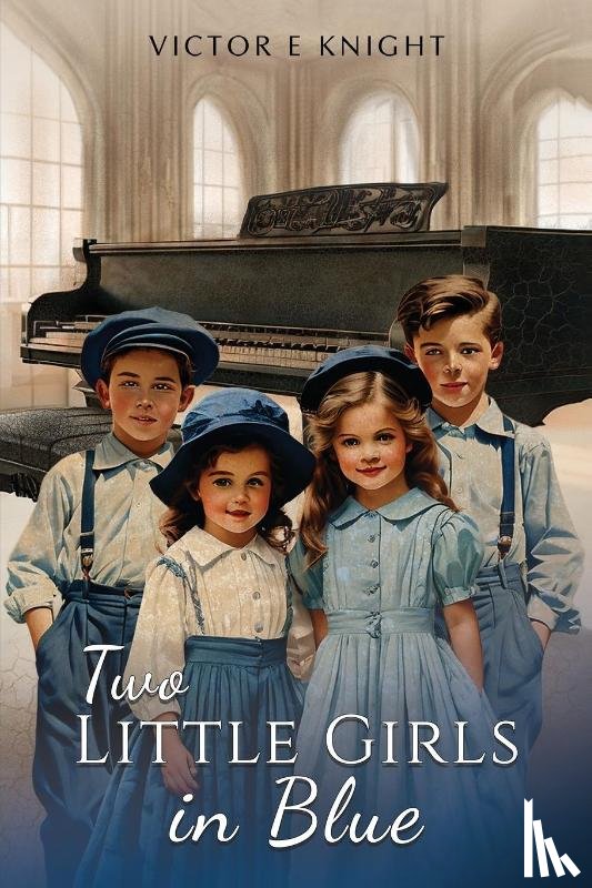 Knight, Victor E - Two Little Girls in Blue