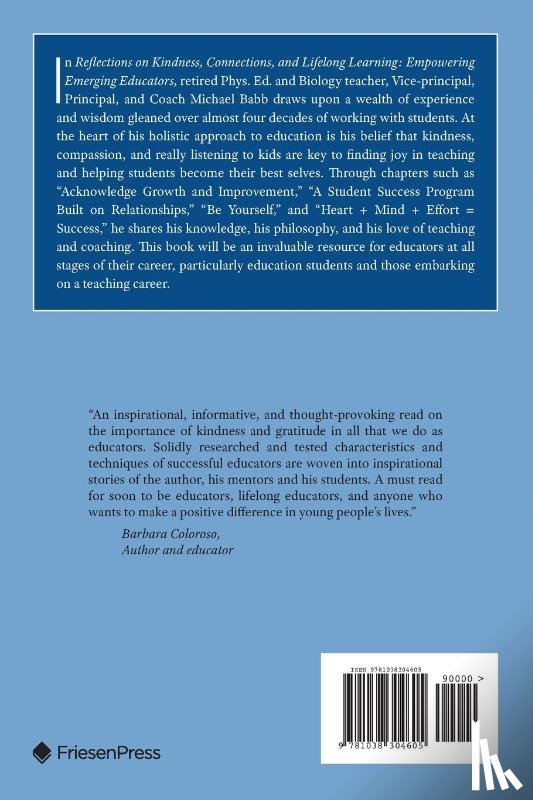 Babb, Michael - Reflections on Kindness, Connections and Lifelong Learning
