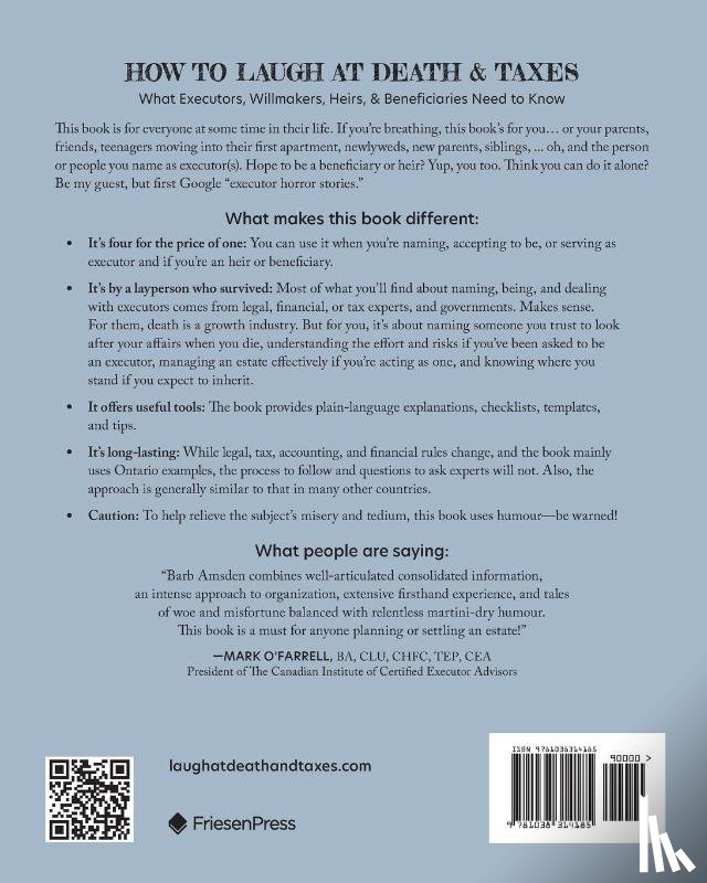 Amsden, Barbara - How to Laugh at Death and Taxes