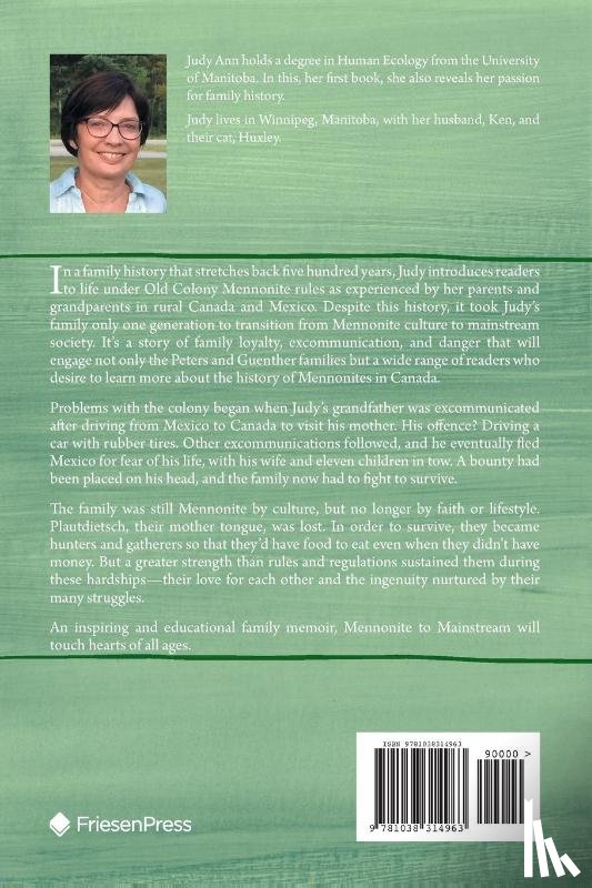 Ann, Judy - Mennonite to Mainstream