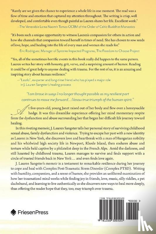 Sangster, J. Lauren - The Girl Who Flew Over the Honeysuckle Hedge