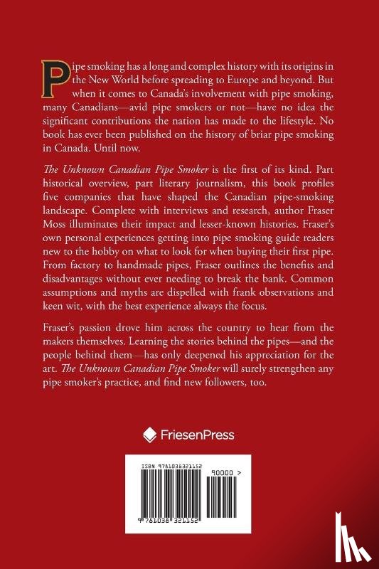 Moss, Fraser - The Unknown Canadian Pipe Smoker