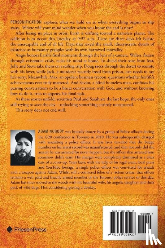 Nobody, Adam - Personification