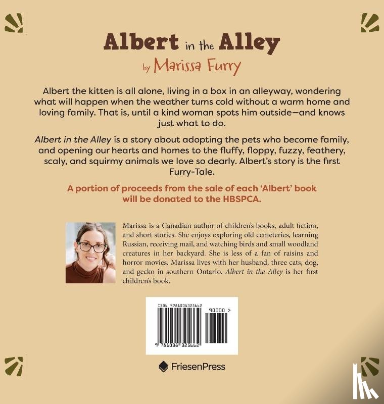 Furry, Marissa - Albert in the Alley