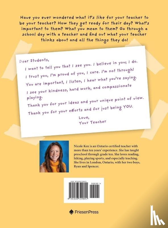 Kox, Nicole - What It's Like To Be Your Teacher