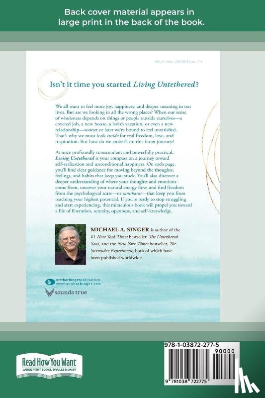 Singer, Michael A - Living Untethered