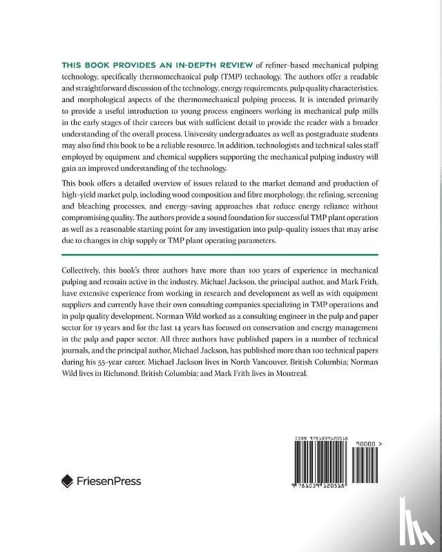 Jackson, Michael, Wild, Norman, Frith, Mark - Thermomechanical Pulp