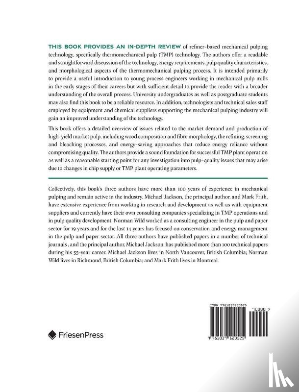 Jackson, Michael, Wild, Norman, Frith, Mark - Thermomechanical Pulp