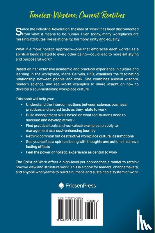 Gervais, Marie - The Spirit of Work