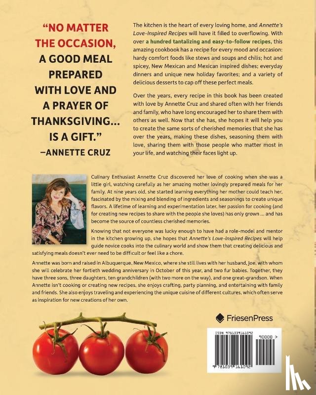 Cruz, Annette - Annette's Love Inspired Recipes