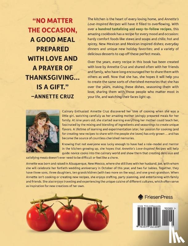 Cruz, Annette - Annette's Love Inspired Recipes