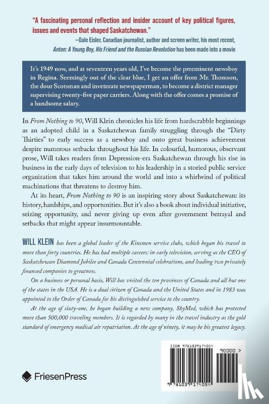 Klein, Will - From Nothing To 90