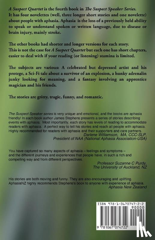 Stephens, James - A Suspect Quartet