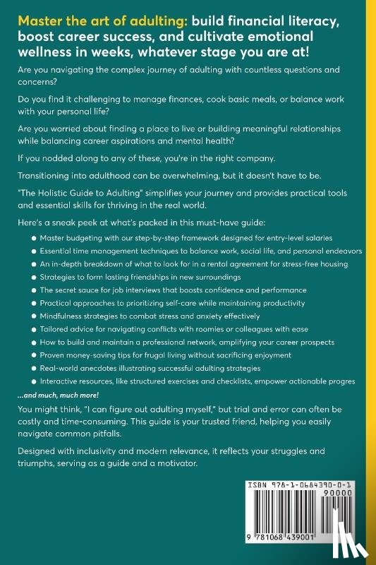 Monk, Oliver - The Holistic Guide to Adulting