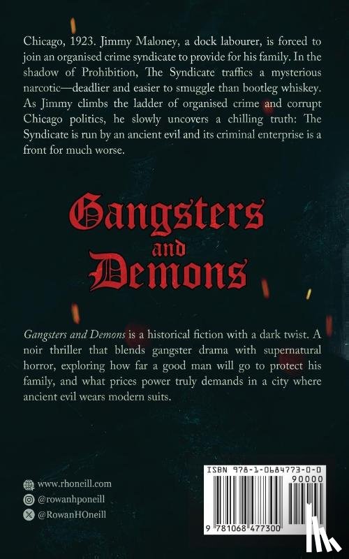 O'Neill, Rowan - Gangsters and Demons