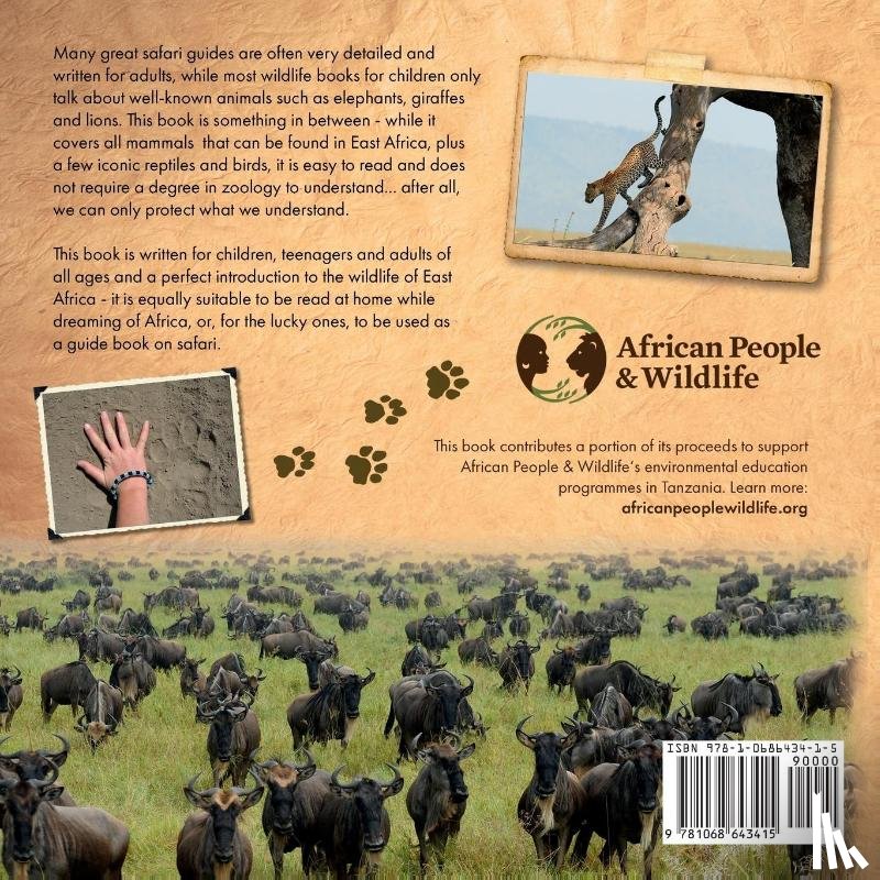 Hendry, Birgit - East African Wildlife Guide - a fun introduction to the animals of Kenya, Tanzania, Rwanda, Uganda and Burundi