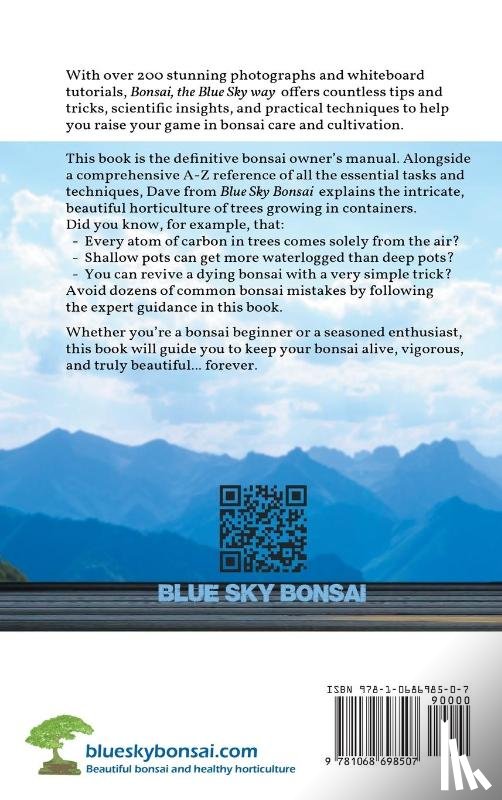 Seymour, Dave - Bonsai, the Blue Sky way