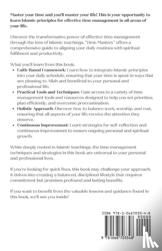 Gulfraz, Sarah - Time Mastery