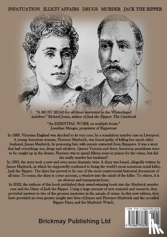 Jones, Christopher, Dolgin, Daniel L. - The Maybrick Murder and the Diary of Jack the Ripper