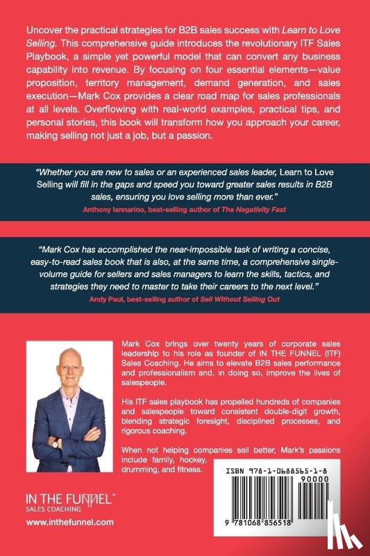 Cox, Mark - Learn to Love Selling