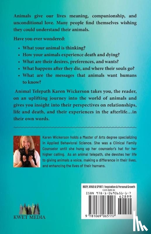 Wickerson, Karen - Listen to Your Animals