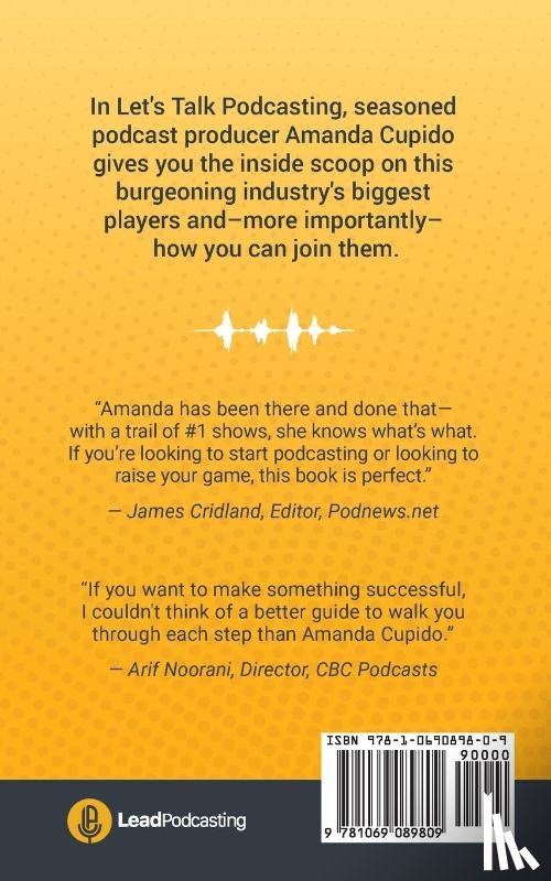 Cupido, Amanda - Let's Talk Podcasting