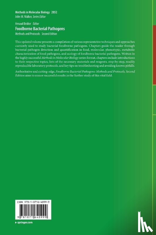  - Foodborne Bacterial Pathogens