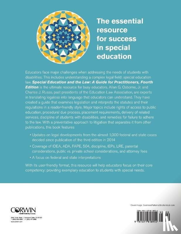 Osborne, Allan G., Russo, Charles - Special Education and the Law