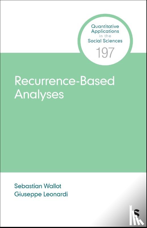 Wallot, Sebastian, Leonardi, Giuseppe - Recurrence-Based Analyses