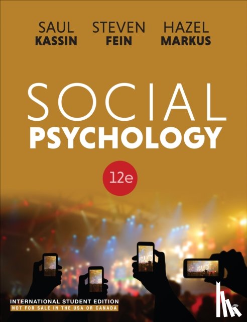 Kassin, Saul, Fein, Steven, Markus, Hazel Rose - Social Psychology - International Student Edition
