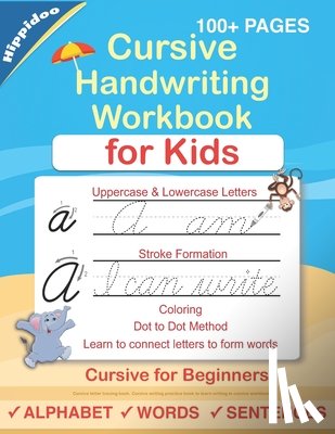 Hippidoo, Lalgudi, Sujatha - Cursive Handwriting Workbook For Kids